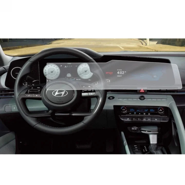 Hyundai Elantra İle Uyumlu Mat Ekran Koruyucu Multimedya Dijital 2024