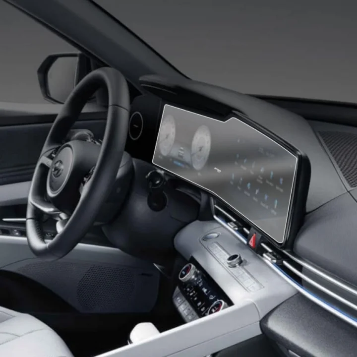 Hyundai Elantra İle Uyumlu Mat Ekran Koruyucu Multimedya Dijital 2024