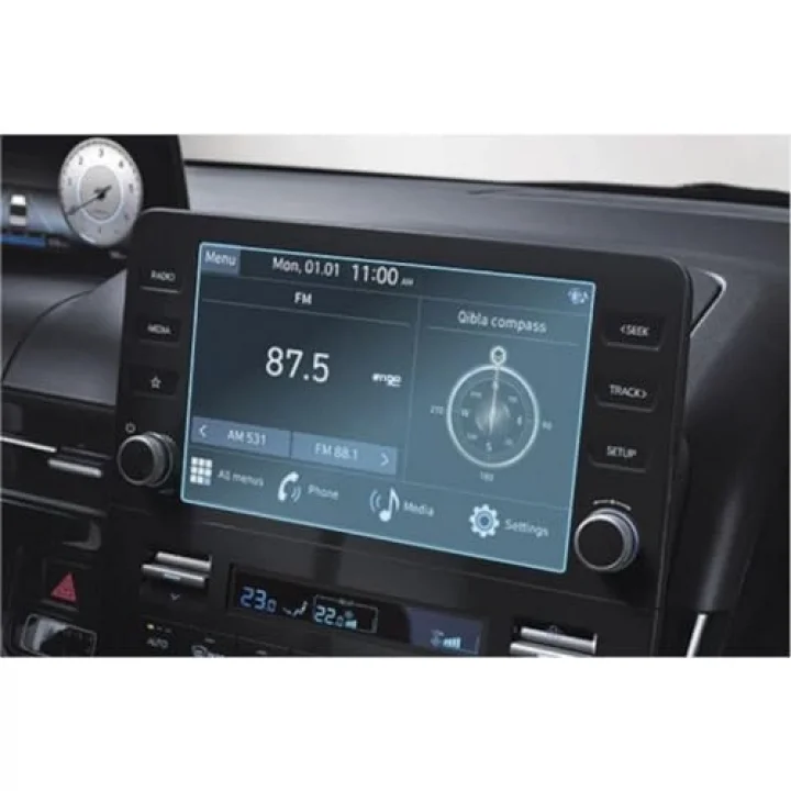Hyundai Staria Multimedya 8 İnç İle Uyumlu Ekran Koruyucu Nano Şeffaf