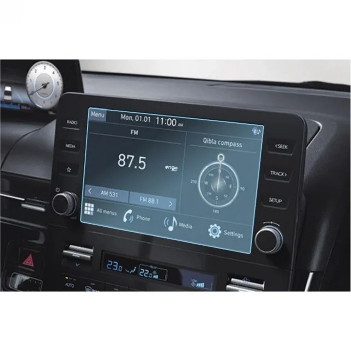 Hyundai Staria Multimedya 8 İnç İle Uyumlu Ekran Koruyucu Nano Şeffaf