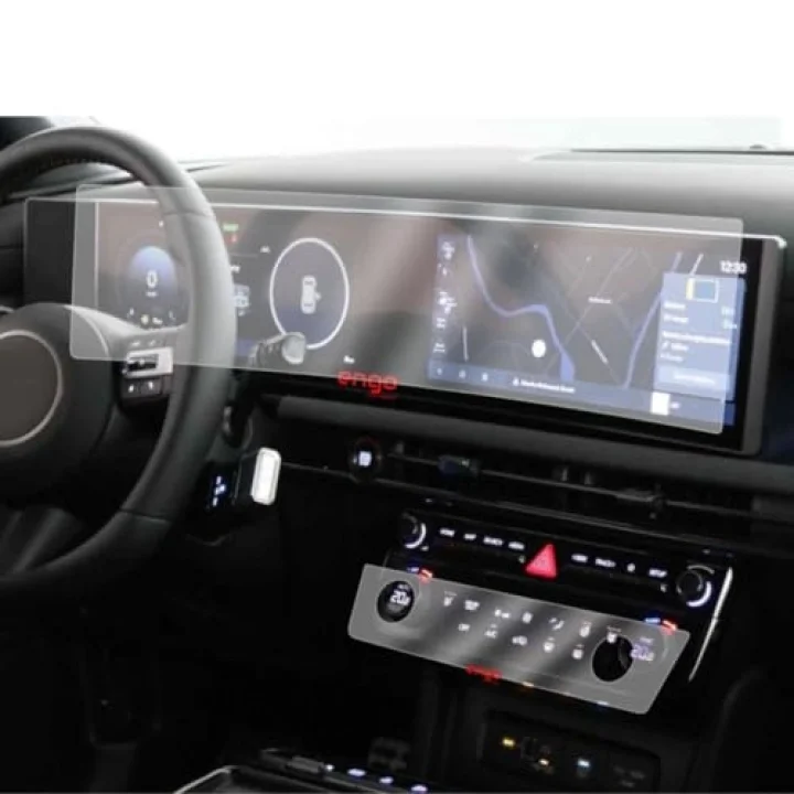 Hyundai Tucson İle Uyumlu Mat Ekran Koruyucu Multimedya Klima Gösterge
