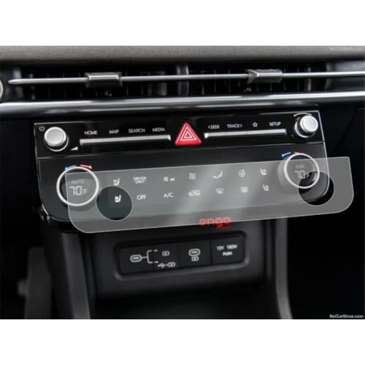 Hyundai Tucson İle Uyumlu Mat Ekran Koruyucu Multimedya Klima Gösterge