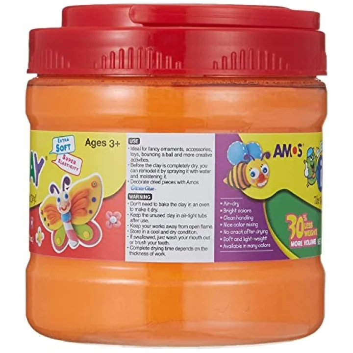 Ic400Bk-Or Proje Hamuru I-Clay 400 Gr, Turuncu