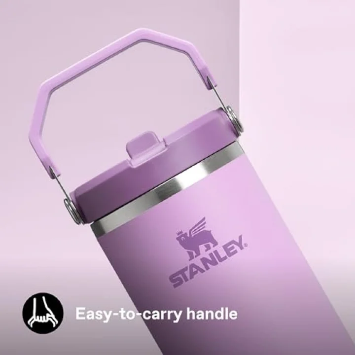 IceFlow Flip Straw Tumbler Pipetli Termos Bardak, 0.89 L