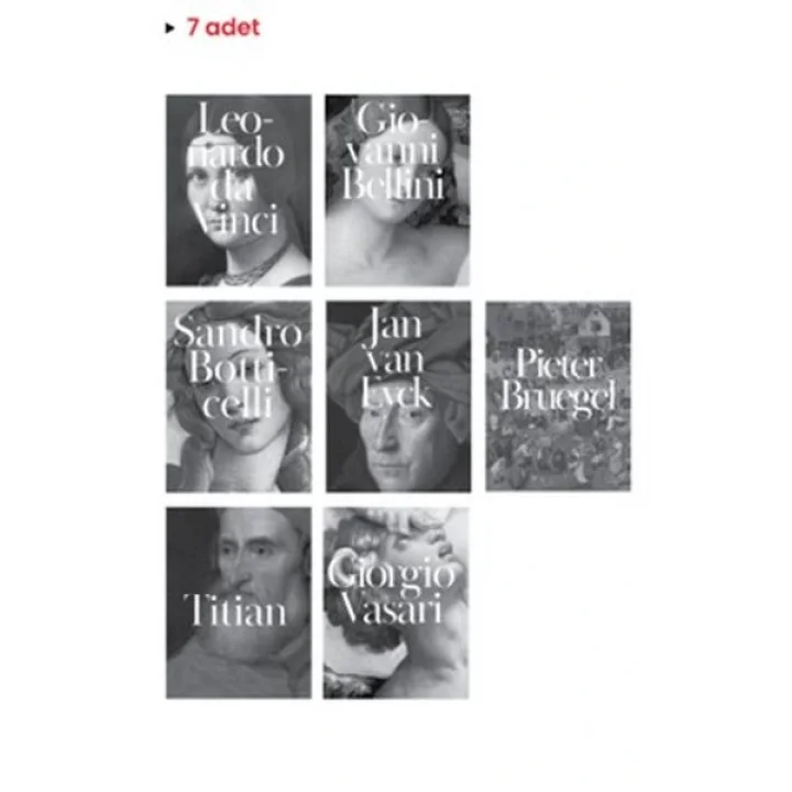 İkonik Tablolar Kartpostal Seti (7li)