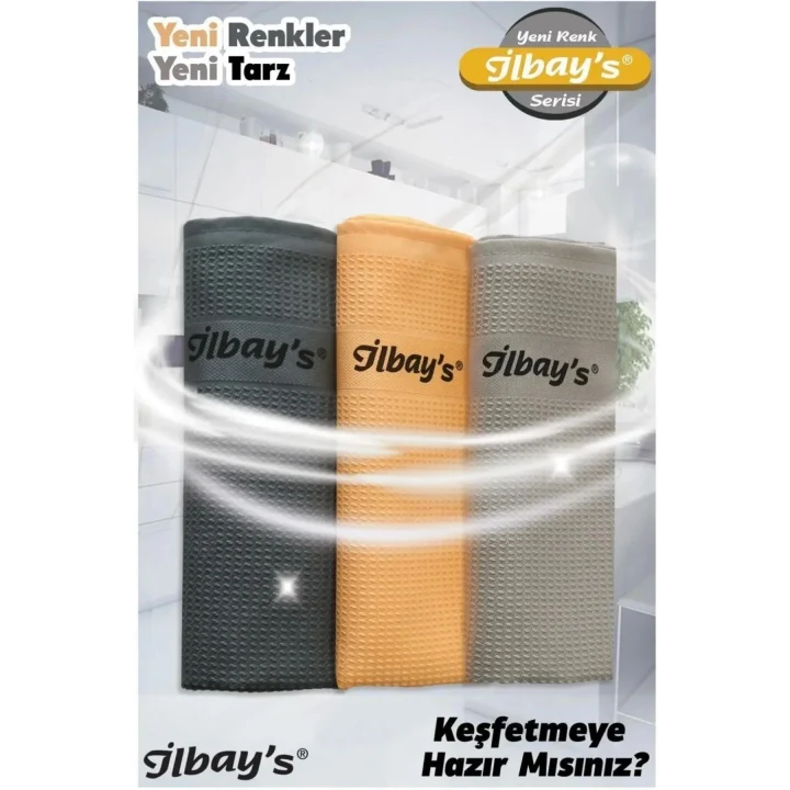 İlbays Mikrofiber Temizlik Bezi 42x68 cm 3lü Yeni