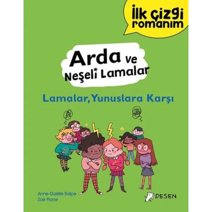 İlk Çizgi Romanım - Arda ve Neşeli Lamalar: Lamalar, Yunuslara Karşı
