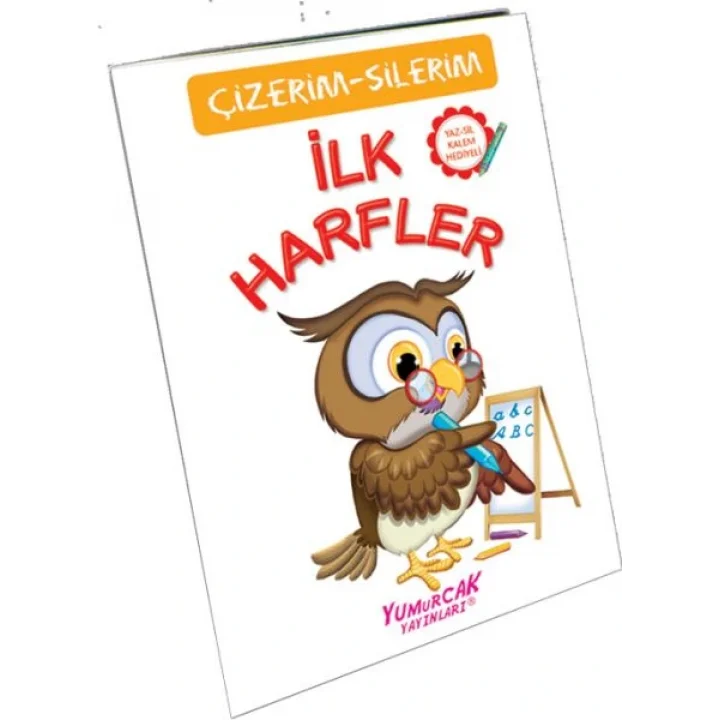 İlk Harfler (Çizerim-Silerim) - Kalem Hediyeli