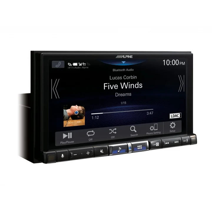 iLX-705D 7” 2-DIN Multimedya Sistemi, Apple CarPlay Wireless, Android Auto, DAB+, Bluetooth, Class-D Amplifikatör, Hi-Res Audio