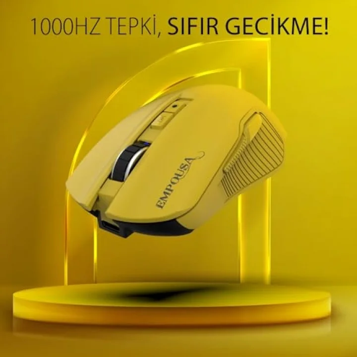 IMG-328MX Oyuncu Mouse | 7D Programlanabilir Tuş, RGB Led, 7200 DPI, Kablosuz Kablolu, Type-C Şarjlı Gaming Mouse