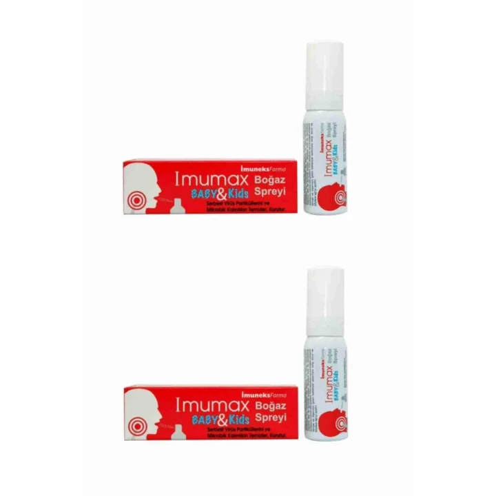 Imuneks Imumax 3 Yaş Ve Üstü Boğaz Spreyi - 20 Ml (2 Adet)