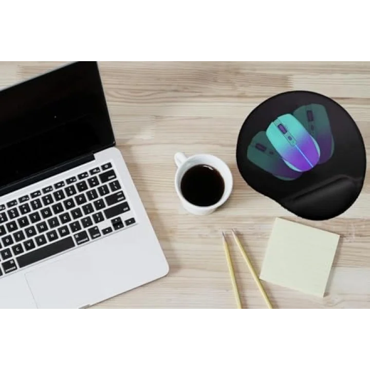 Inca IMSP-009 Bilek Destekli Silikon Mousepad Large 220 mm 250 mm 3 mm uzun süreli mouse kullanımlarında bileğinizde oluşabilecek rahatsızlıkları engeller