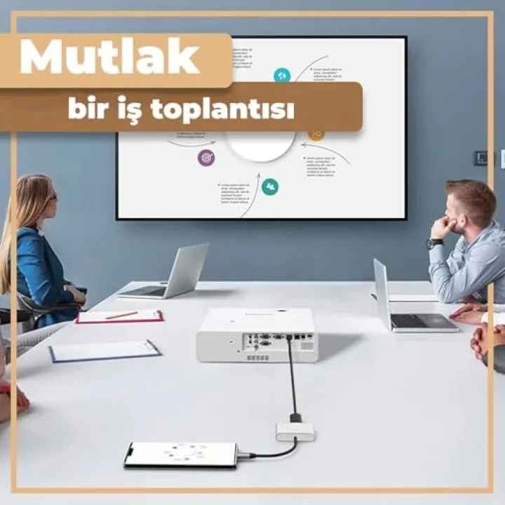 Inca ITPC-04TXT Type-C Hub, 4K 30Hz HDMI, USB 3.0, 100W PD, Alüminyum Kasa
