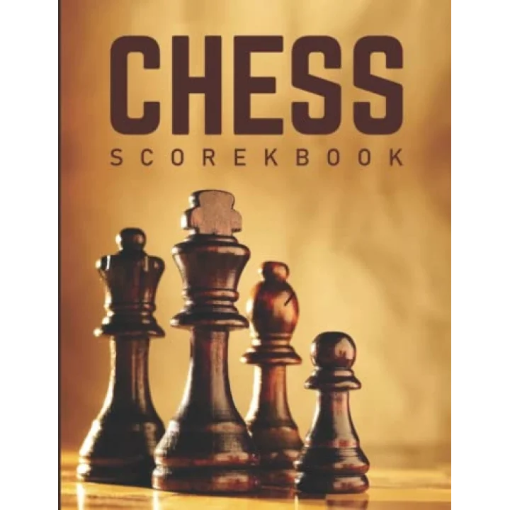Independently published Chess Scorebook: Chess Score Journal, Chess Score Notebook, Chess Score Books, Chess Scoresheet, Record Your Games, Log Wins Moves Record, Minimalist Cover
