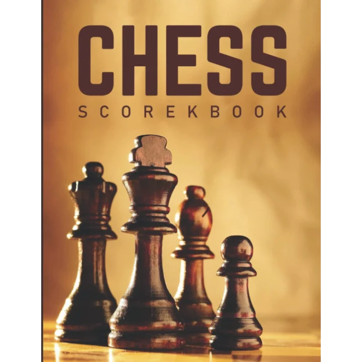 Independently published Chess Scorebook: Chess Score Journal, Chess Score Notebook, Chess Score Books, Chess Scoresheet, Record Your Games, Log Wins Moves Record, Minimalist Cover