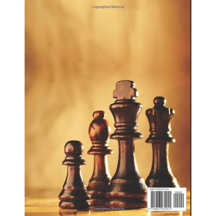 Independently published Chess Scorebook: Chess Score Journal, Chess Score Notebook, Chess Score Books, Chess Scoresheet, Record Your Games, Log Wins Moves Record, Minimalist Cover