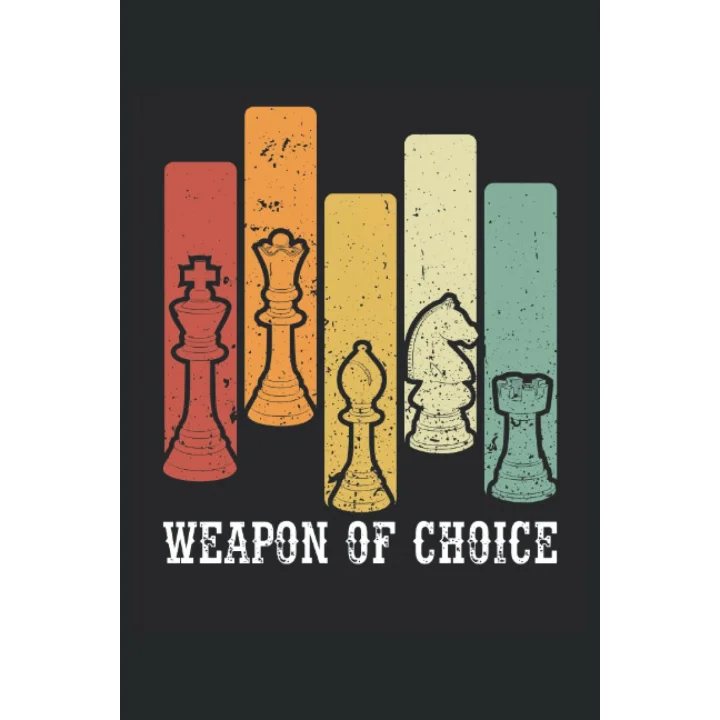 Independently published Weapon of choise in chess retro: Dot Grid Jounal ToDo Exercise Book or Diary 6 x 9 (15.24 x 22.86 cm) 120 pages