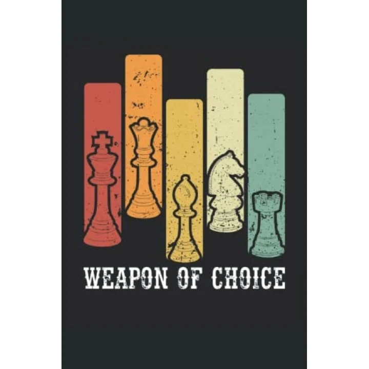 Independently published Weapon of choise in chess retro: Dot Grid Jounal ToDo Exercise Book or Diary 6 x 9 (15.24 x 22.86 cm) 120 pages