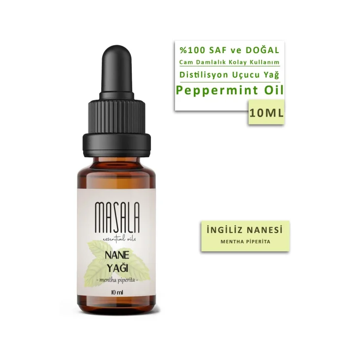 İngiliz Nanesi Yağı 10 ml. (Peppermint Oil)