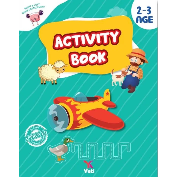 3-4 Age Activity Book