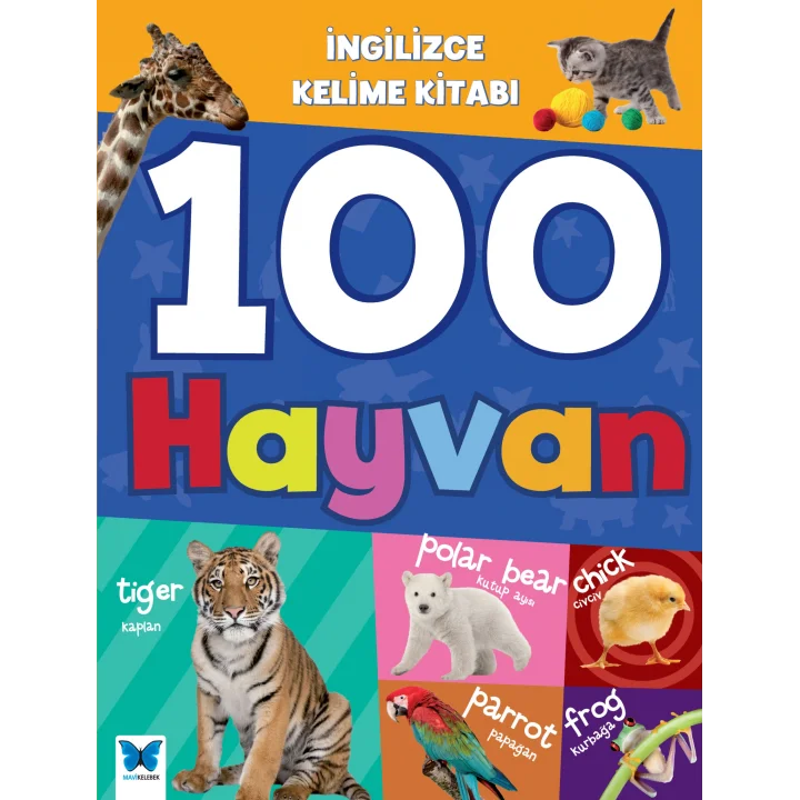 İngilizce Kelime Kitabı- 100 Hayvan