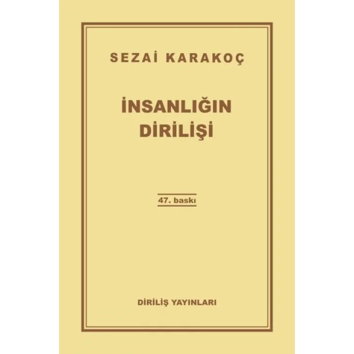 İnsanlığın Dirilişi
