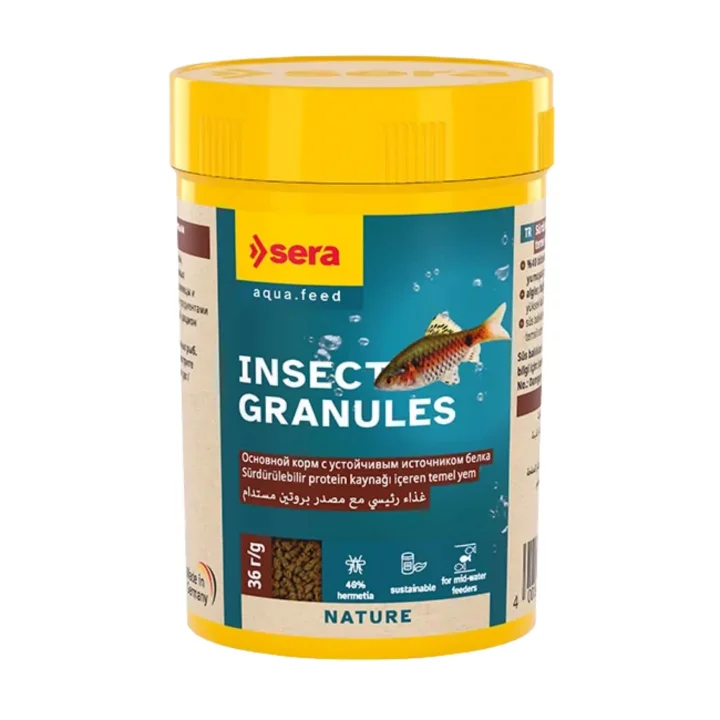 Insect Granules Sürdürülebilir Böcek Bazlı Temel Yem 100 ml