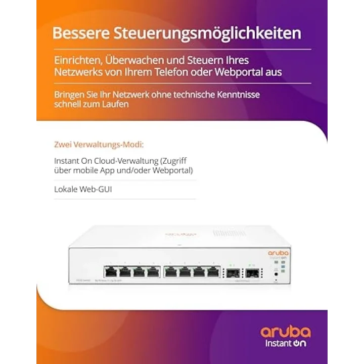 Instant On 1930-8G-2Sfp (Jl680A)