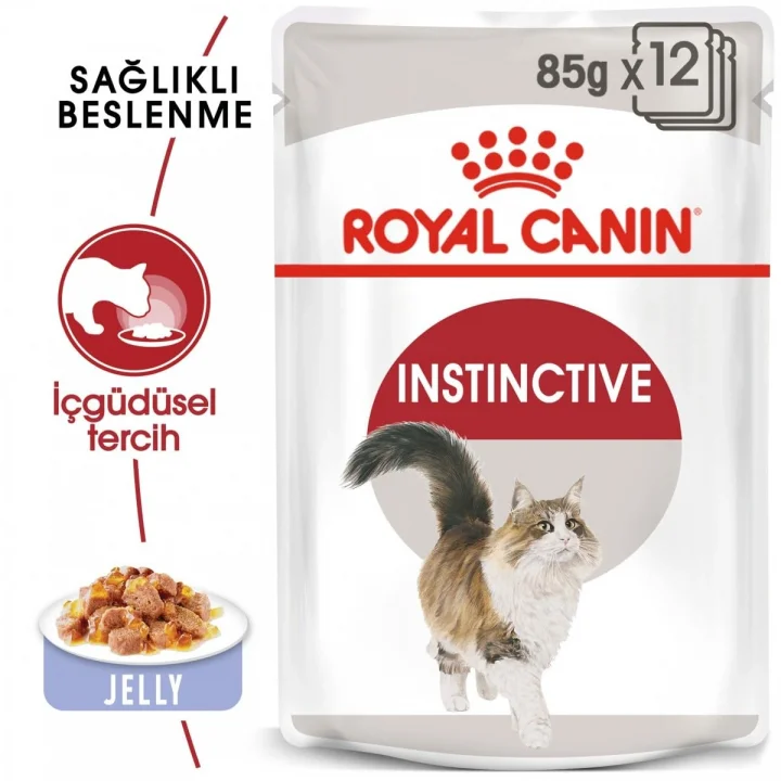 İnstinctive Jelly Yetişkin Kedi Konserve 85 Gr