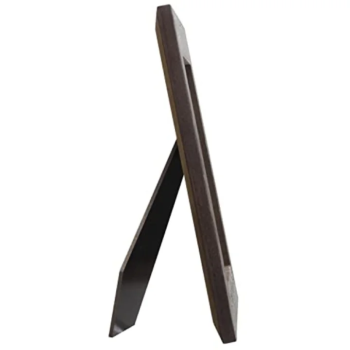 International Designs Rustikal Fashion breit Linear graywash Holz Bilderrahmen, 5 x 7, grau