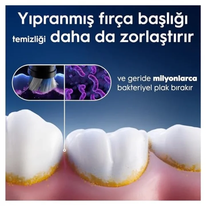 iO Radiant White Beyaz Diş Fırçası Yedek Başlığı 4 Adet
