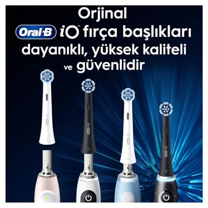 iO Radiant White Beyaz Diş Fırçası Yedek Başlığı 4 Adet