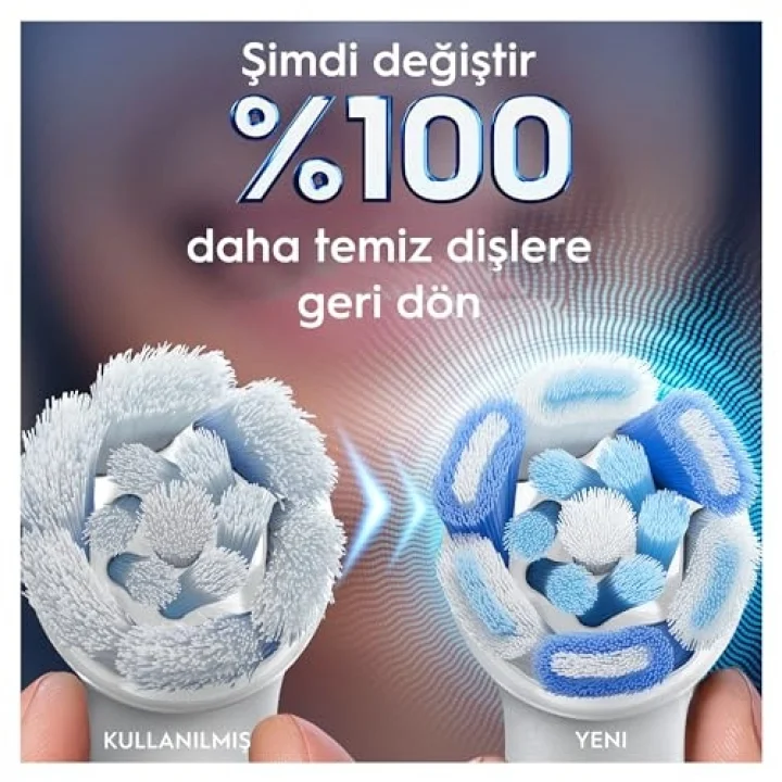 iO Ultimate Clean Beyaz Diş Fırçası Yedek Başlığı 2 Adet