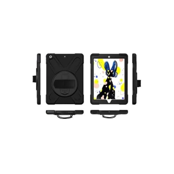 iPad 10.2 2021 (9.Nesil) Defender Tablet Silikon - Siyah