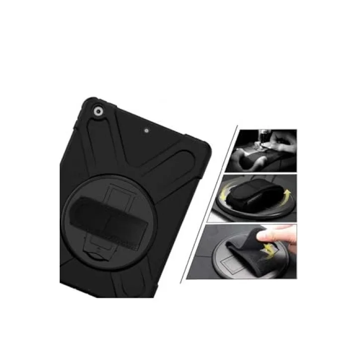 iPad 10.2 2021 (9.Nesil) Defender Tablet Silikon - Siyah