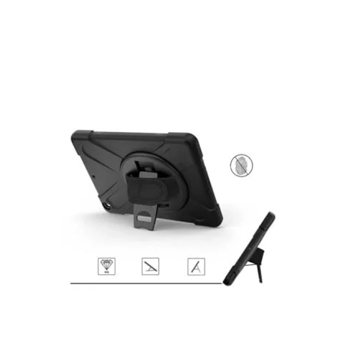 iPad 10.2 2021 (9.Nesil) Defender Tablet Silikon - Siyah
