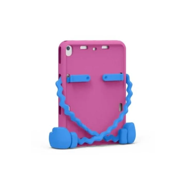 iPad 10.2 2021 (9.Nesil) Eva Boxer Tablet Silikon - Pembe Koyu 2