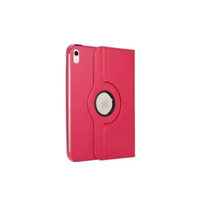 iPad 11.Nesil 2025 ATA Dönebilen Standlı Kılıf - Pembe Koyu