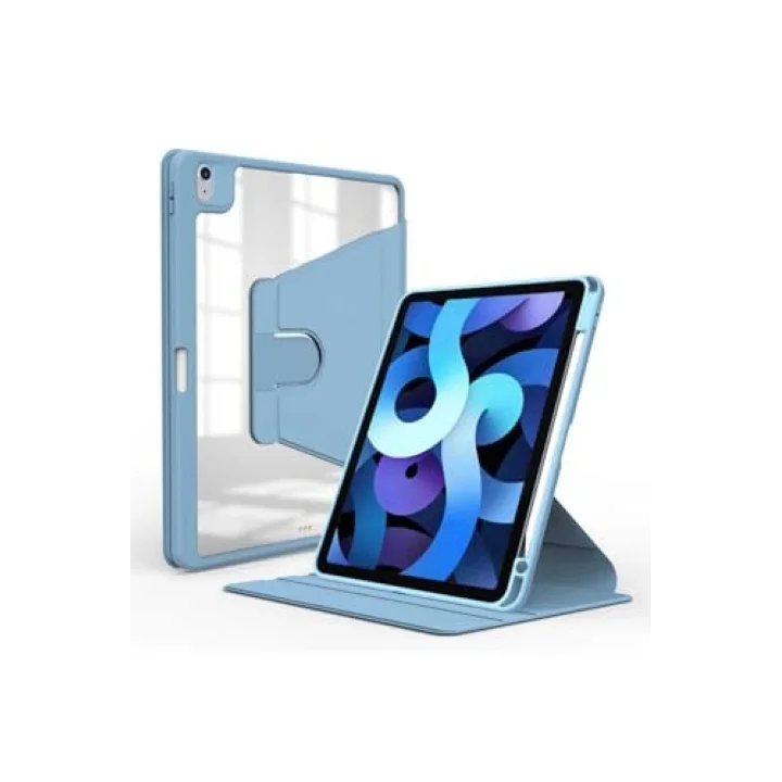 iPad 11.Nesil 2025 Kılıf ATA Nayn Dönebilen Standlı Kılıf - Mavi Açık