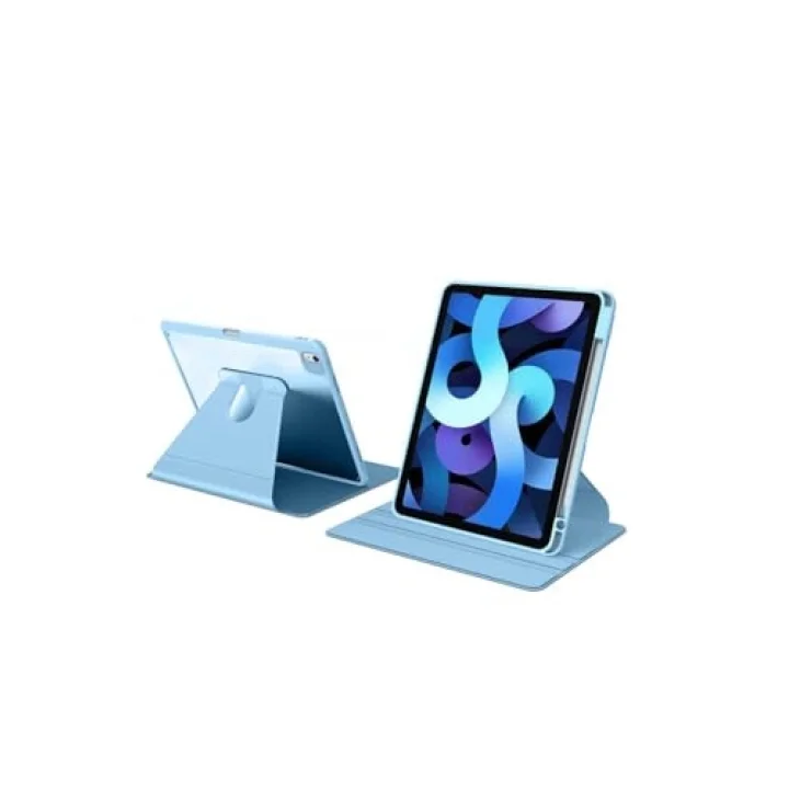 iPad 11.Nesil 2025 Kılıf ATA Nayn Dönebilen Standlı Kılıf - Mavi Açık