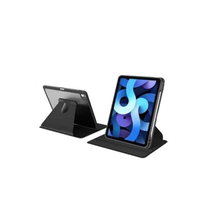 iPad 11.Nesil 2025 Kılıf Nayn Dönebilen Standlı Kılıf - Siyah 2