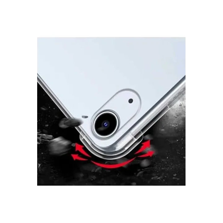 iPad 11.Nesil 2025 Kılıf Tablet Nitro Anti Shock Silikon Kapak - Renksiz