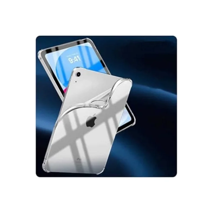 iPad 11.Nesil 2025 Kılıf Tablet Nitro Anti Shock Silikon Kapak - Renksiz