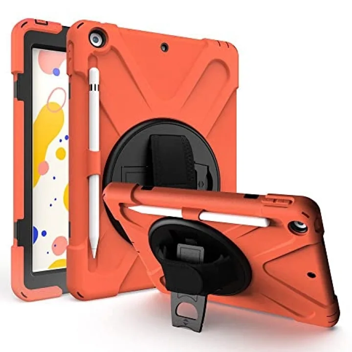 iPad 6. Nesil 9.7 ile uyumlu Kılıf Defender Askılı Zırhlı Tank Case A1893 A1954