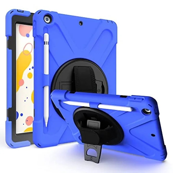 iPad 6. Nesil 9.7 ile uyumlu Kılıf Defender Askılı Zırhlı Tank Case A1893 A1954
