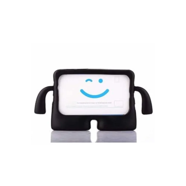 iPad 9.7 2017 (5.Nesil) ile Uyumlu iBuy Standlı Tablet Kılıf-Siyah - Beyaz 1