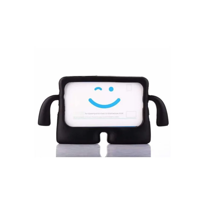 iPad 9.7 2017 (5.Nesil) ile Uyumlu iBuy Standlı Tablet Kılıf-Siyah - Beyaz 1
