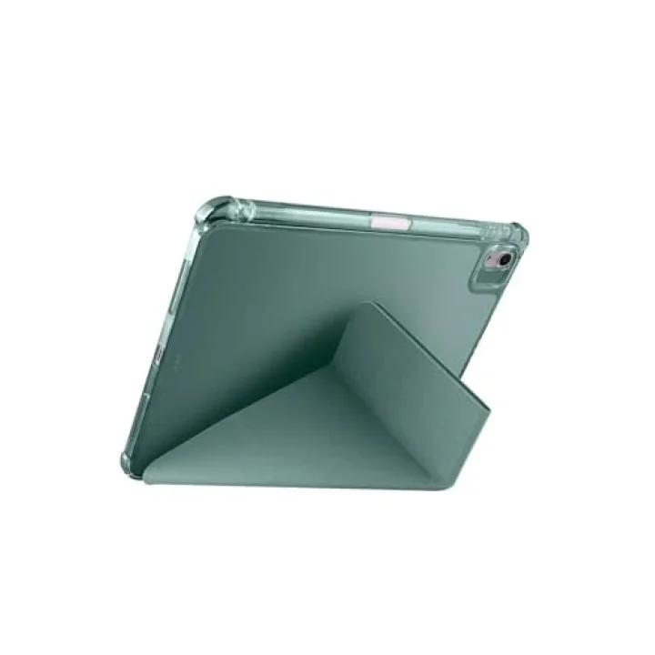 iPad Air 11 2025 M3 Kılıf Tri Folding Kalem Bölmeli Standlı Kılıf - Lila