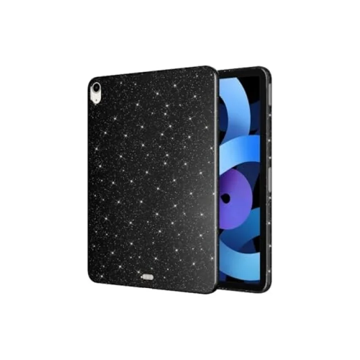 iPad Air 11 2025 M3 Simli Parlak Görünümlü JoieCreatif Tablet Koton Kılıf - Pembe Koyu 3