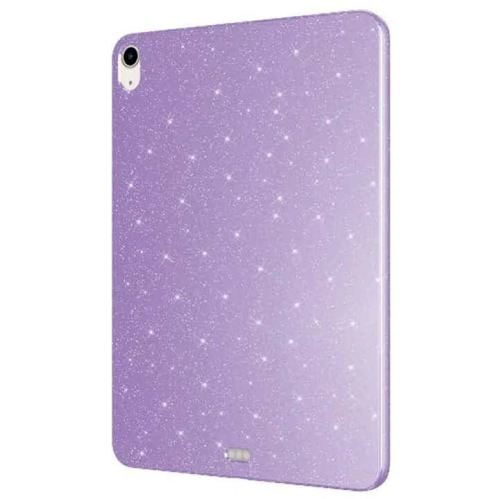 iPad Air 11inç M4/M3/M2 2026-2024 ile uyumlu Kılıf Işıltılı Parlak Görünüm Koton Case